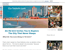 Tablet Screenshot of go-telaviv.com